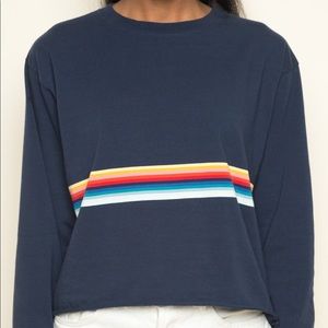 Brandy Melville Rainbow Top